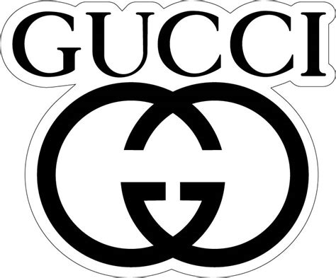 black and white aesthetic stickers for gucci|Gucci brand stickers.